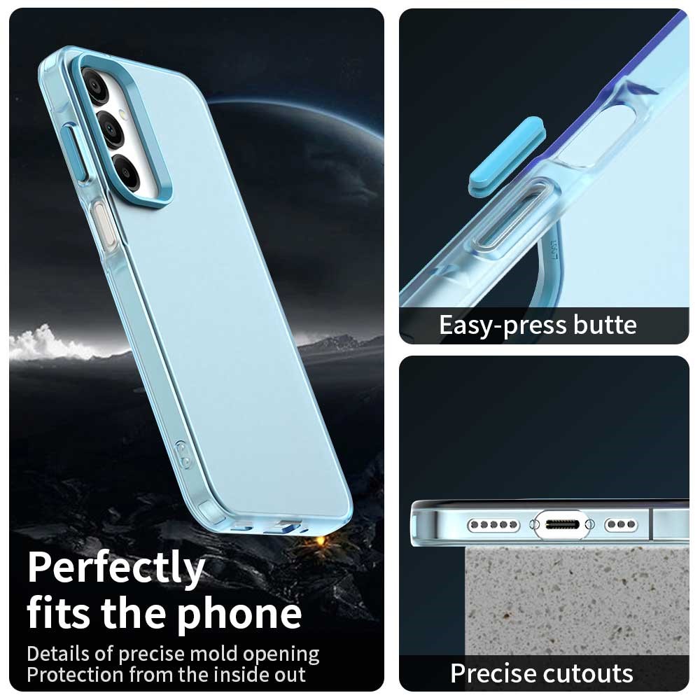  Samsung Galaxy A36 5G/A56 5G Skal Hybrid Matt Blå
