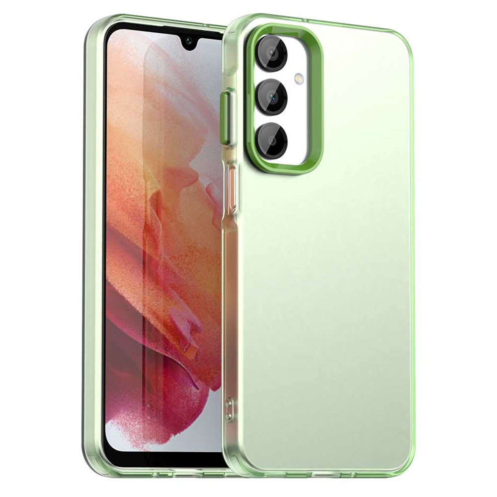  Samsung Galaxy A36 5G/A56 5G Skal Hybrid Matt Grön