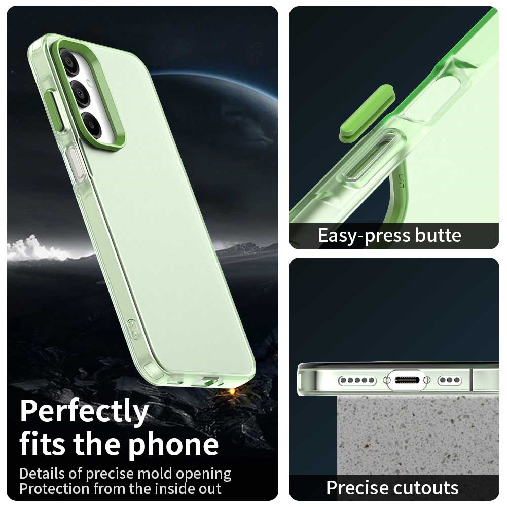  Samsung Galaxy A36 5G/A56 5G Skal Hybrid Matt Grön