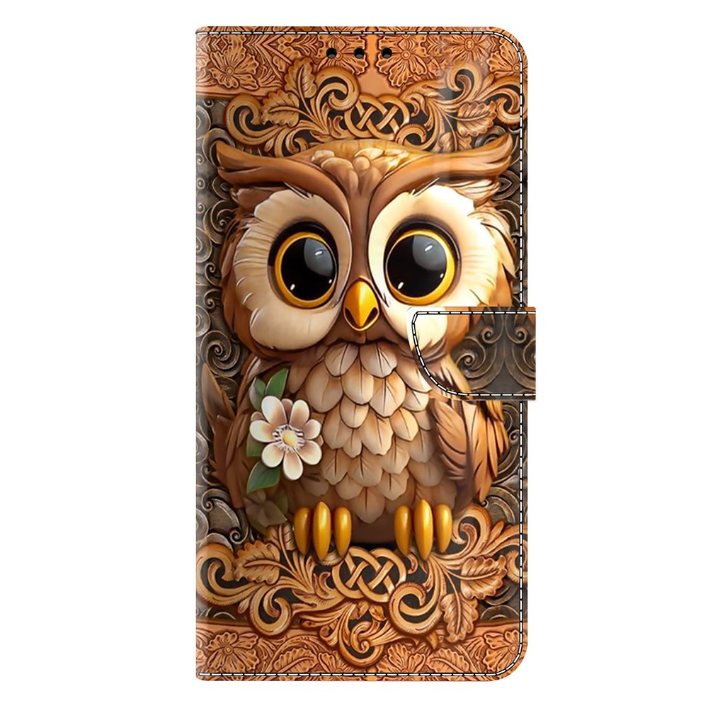  Samsung Galaxy A36 5G/A56 5G Fodral Med Tryck Uggla