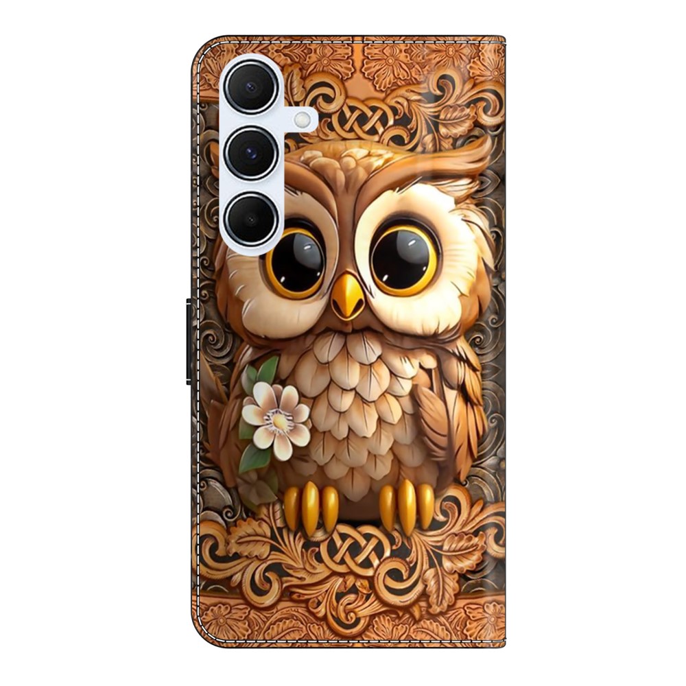  Samsung Galaxy A36 5G/A56 5G Fodral Med Tryck Uggla