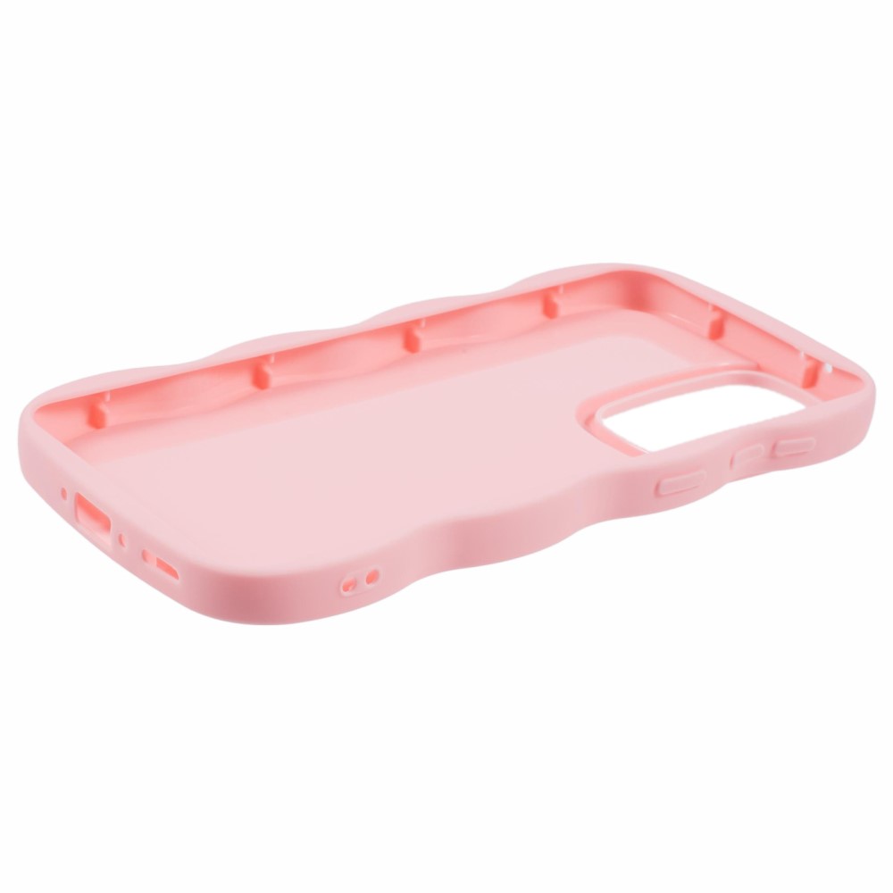 Samsung Galaxy A56 5G / A36 5G Mobilskal Wavy Ljus Rosa
