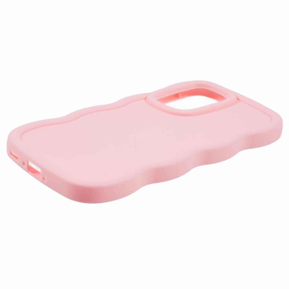  Samsung Galaxy A56 5G / A36 5G Mobilskal Wavy Ljus Rosa