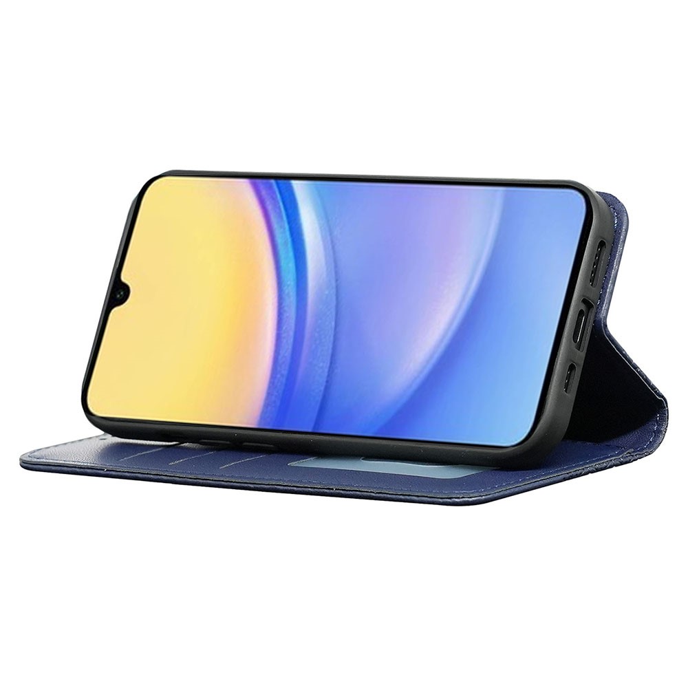  Samsung Galaxy A56 5G/A36 5G Fodral Flip Läder Blå