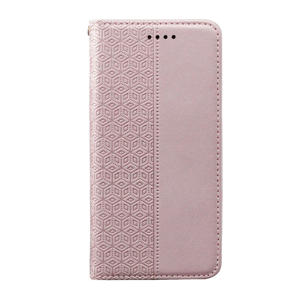  Samsung Galaxy A56 5G/A36 5G Fodral Flip Läder Roséguld