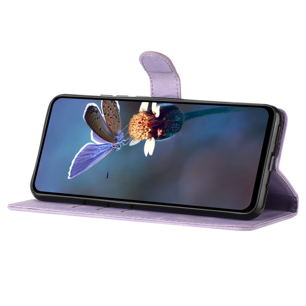  Samsung Galaxy A36 5G/A56 5G Fodral Med Blommigt Tryck