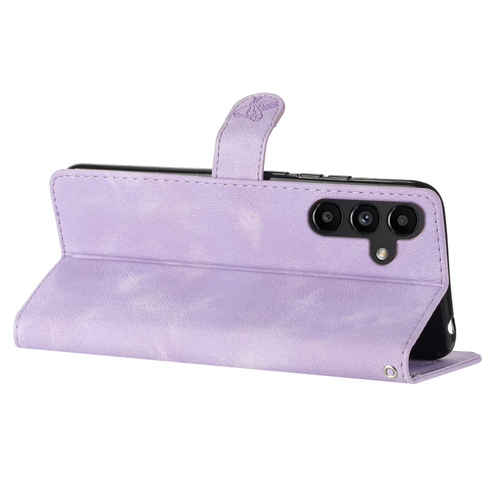  Samsung Galaxy A36 5G/A56 5G Fodral Med Blommigt Tryck