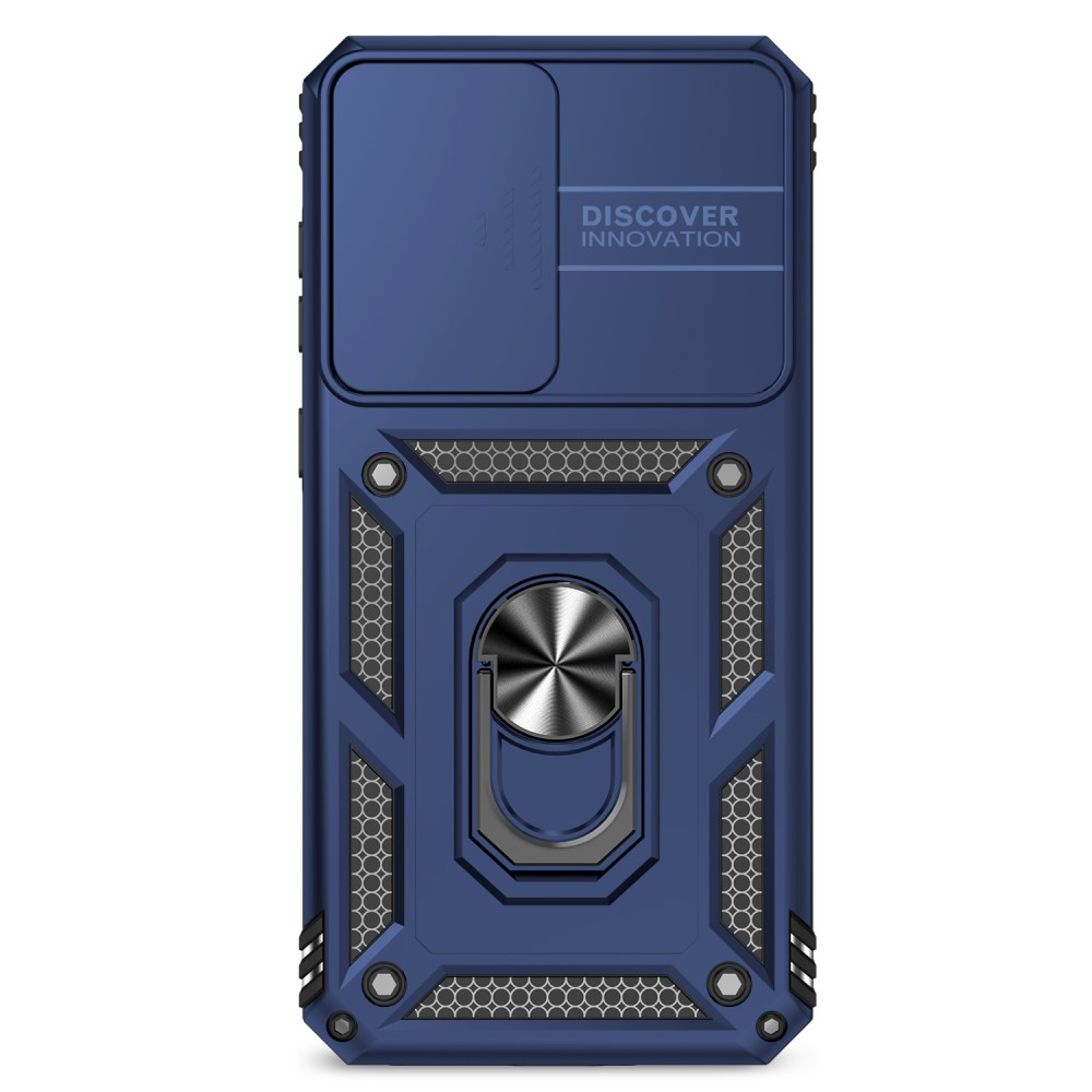  Samsung Galaxy A56 5G/A36 5G Skal CamShield Ring Hybrid Blå
