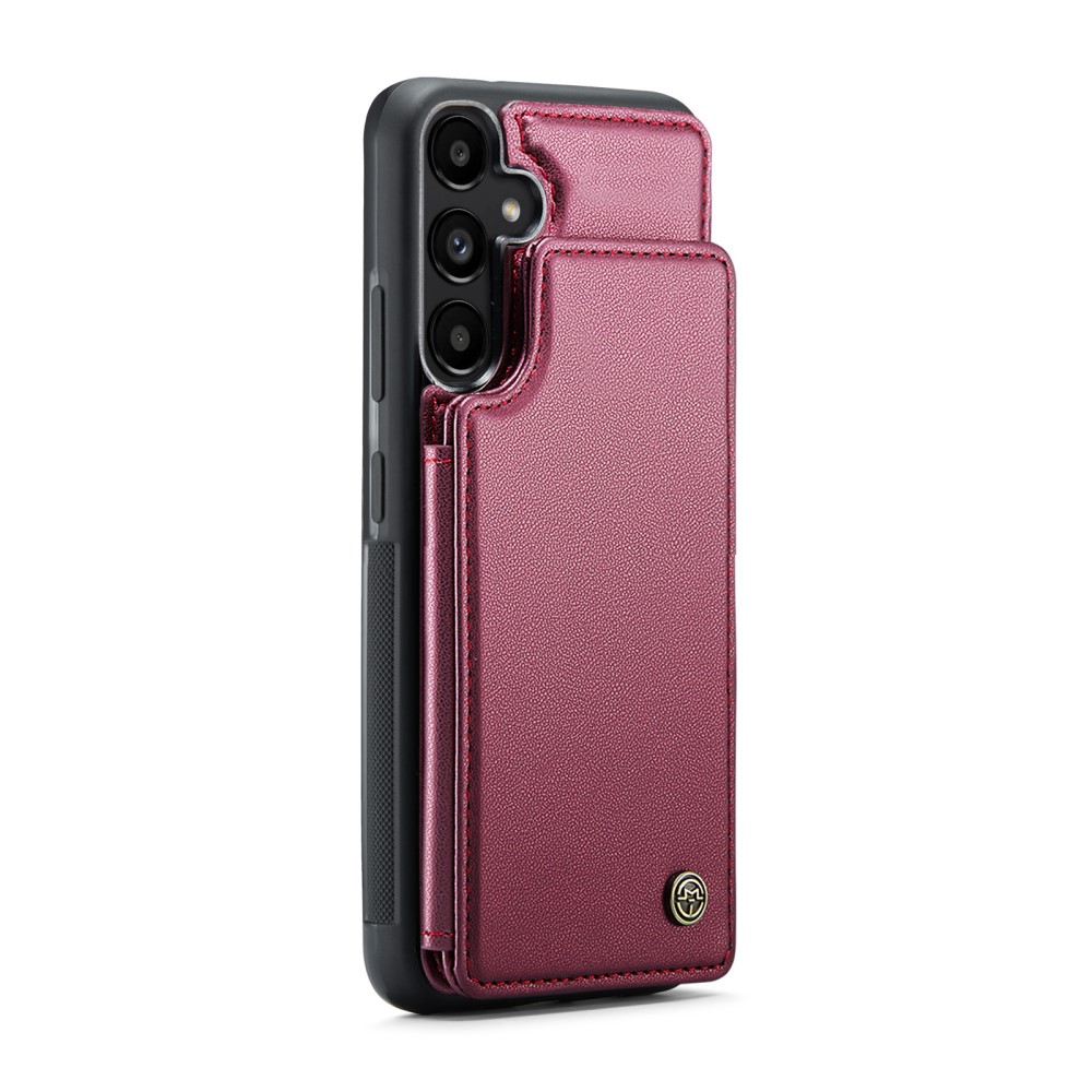 CASEME CASEME Galaxy A56 5G/A36 5G Skal RFID Kickstand Plånbok Röd