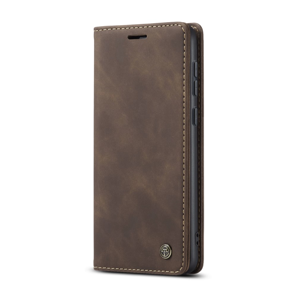 CASEME CASEME Galaxy A56 5G/A36 5G Fodral Retro Läder Mörk Brun