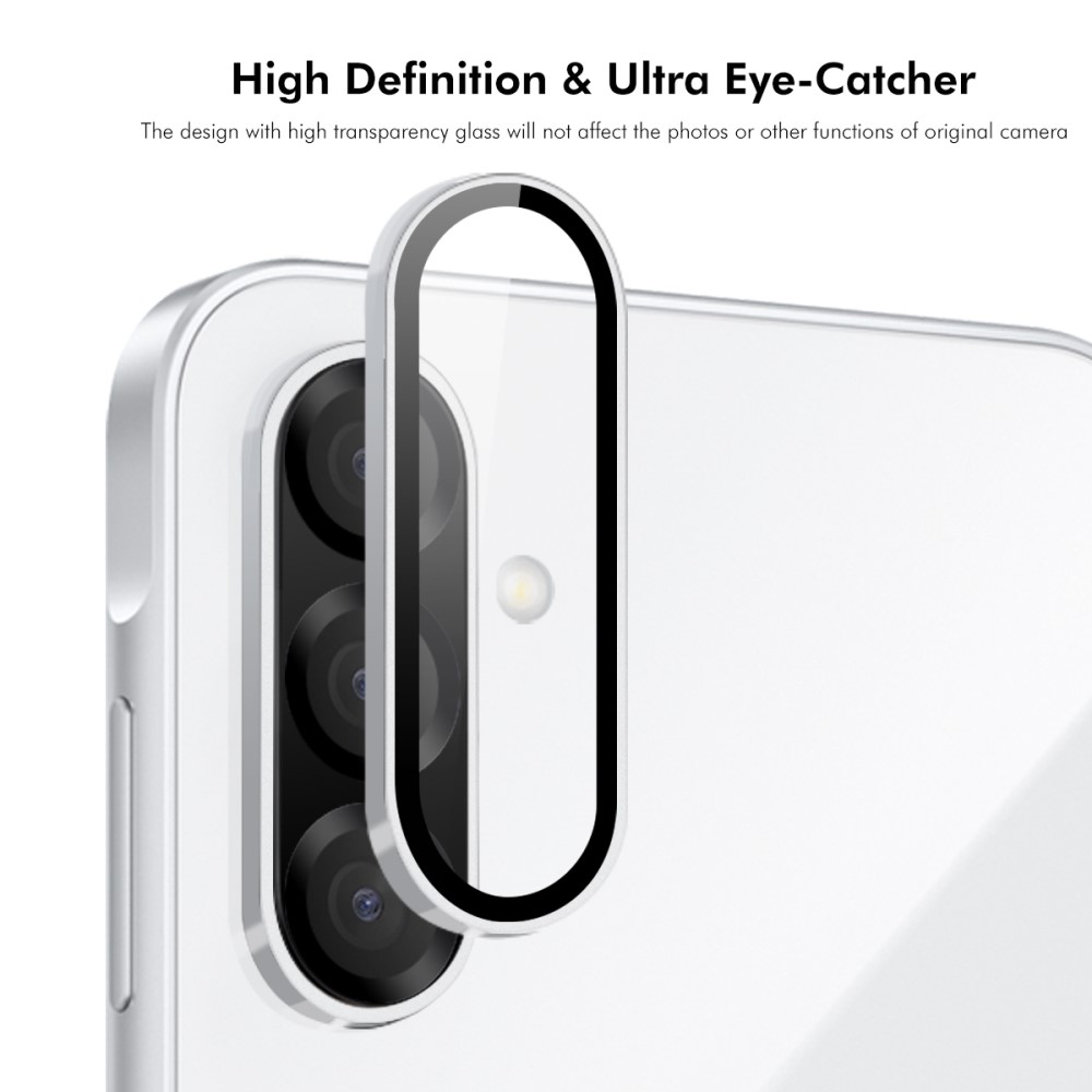 ENKAY ENKAY Galaxy A56 5G/A36 5G Linsskydd Härdat Glas Silver