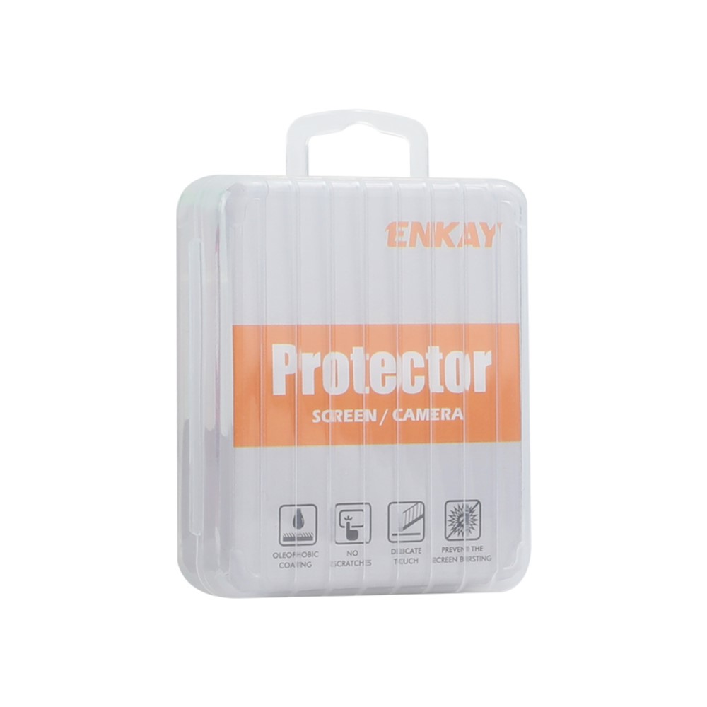ENKAY ENKAY Galaxy A56 5G/A36 5G Linsskydd Härdat Glas Silver