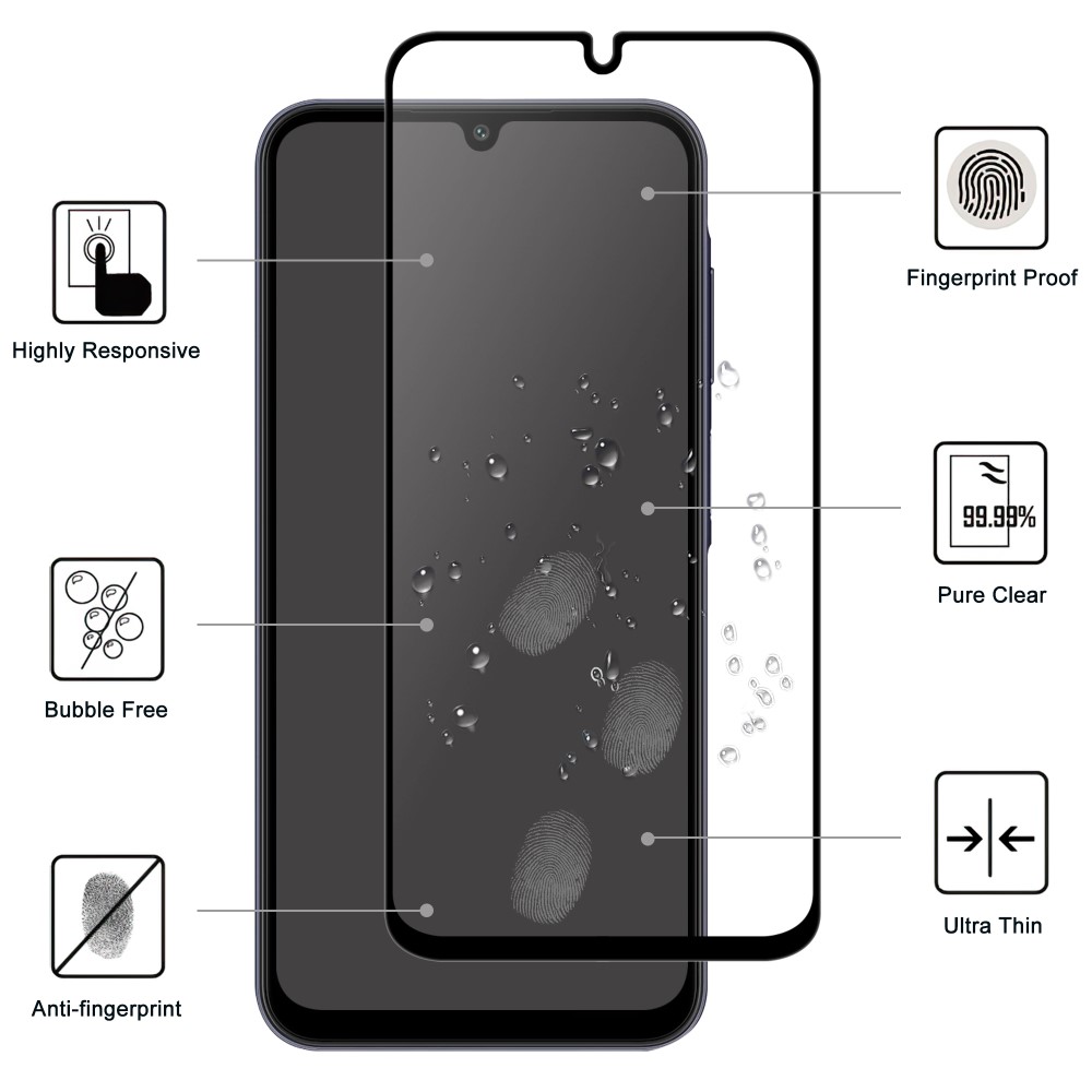  Samsung Galaxy A36 5G/A56 5G Skärmskydd Heltäckande