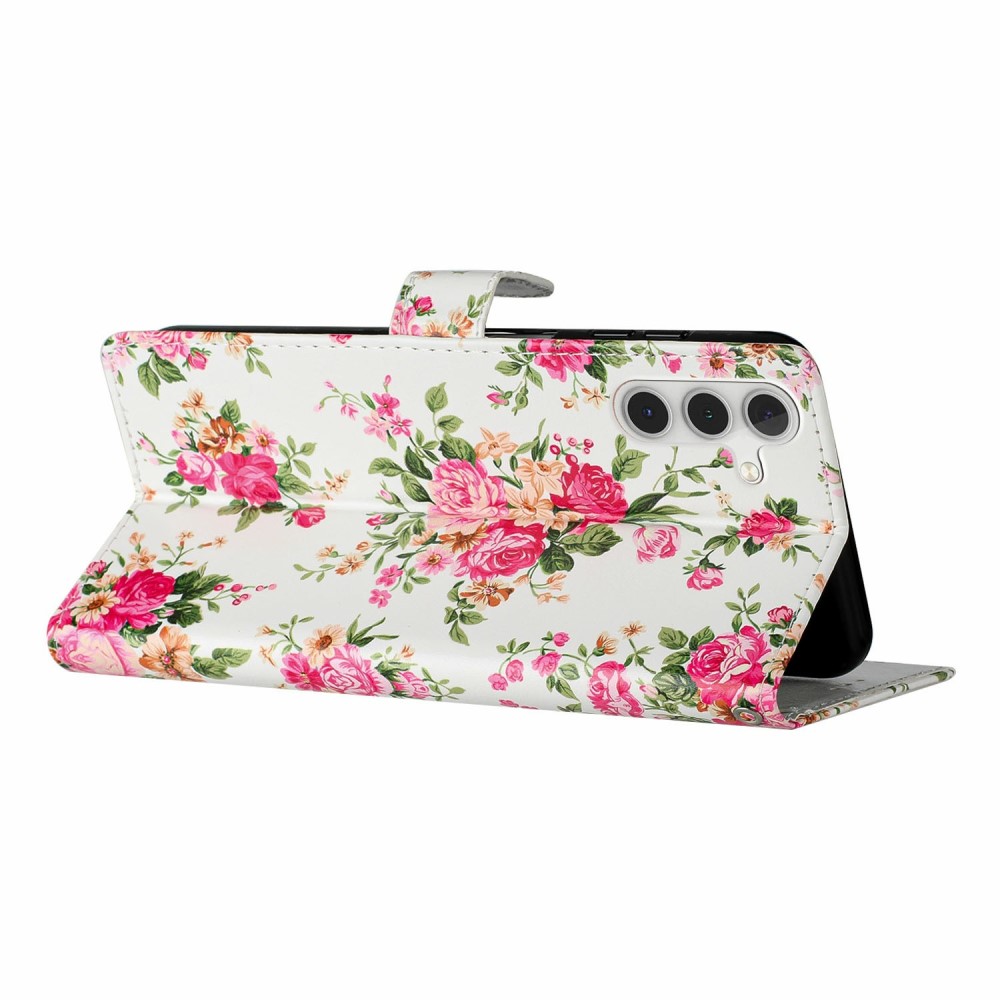  Samsung Galaxy S25 Plus Fodral Med Tryck Blommor