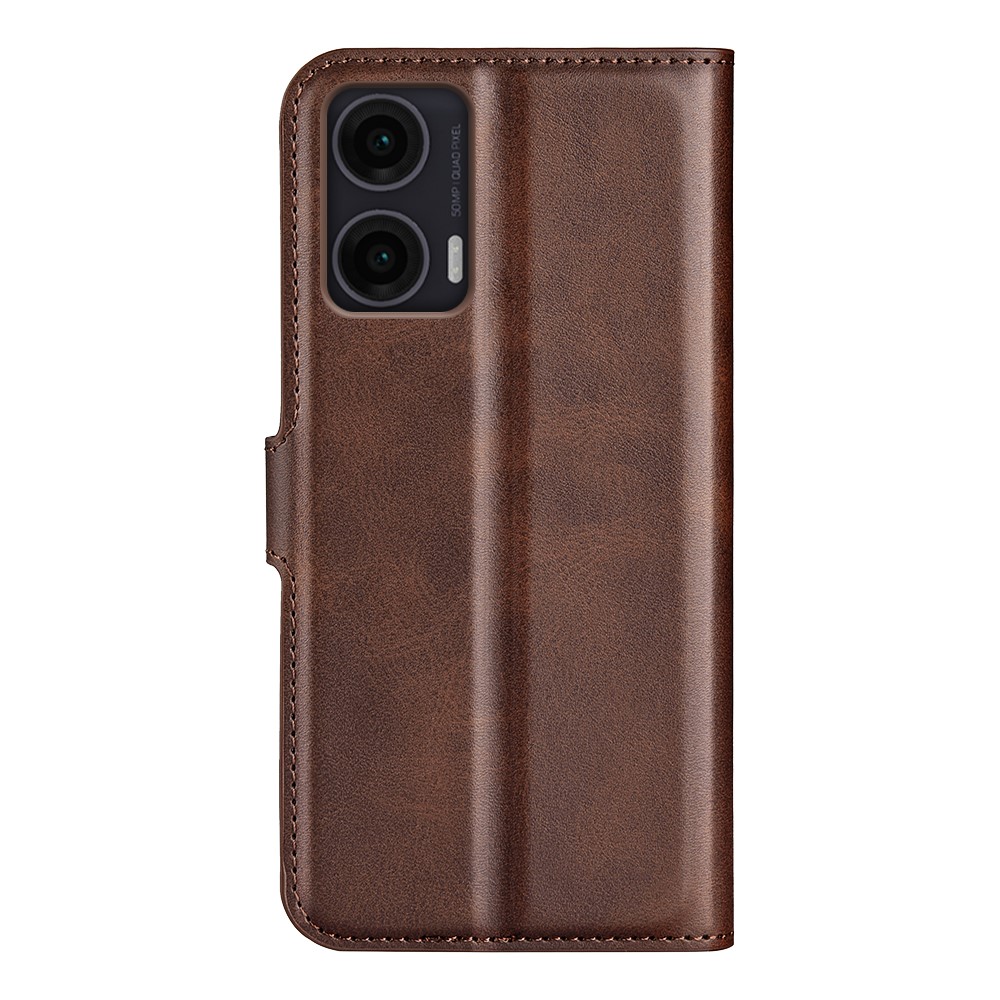  Motorola Moto G35 5G Fodral Läder Brun