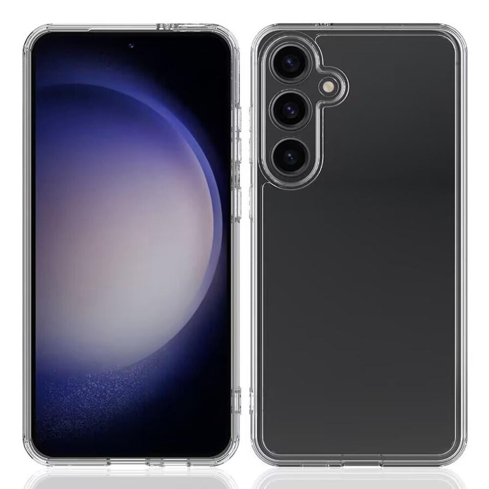  Samsung Galaxy S25 Plus Skal TPU / Akryl Transparent