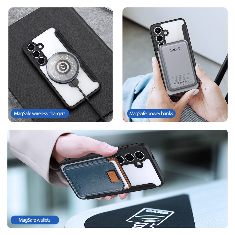 DUX DUCIS DUX DUCIS Galaxy S25 Plus Fodral MagSafe Skin X Pro Svart