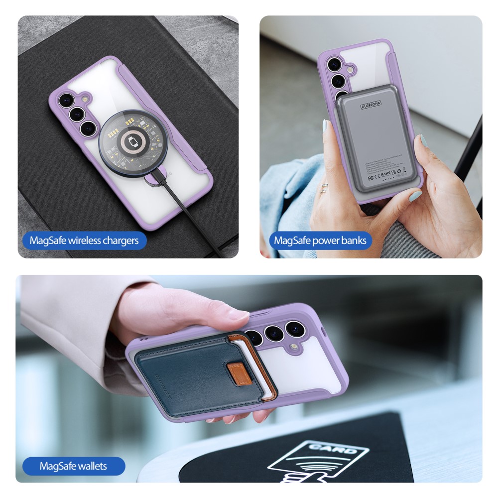 DUX DUCIS DUX DUCIS Galaxy S25 Plus Fodral MagSafe Skin X Pro Lila
