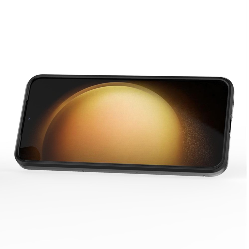  Samsung Galaxy S25 Plus Skal Hybrid Armor Ring Svart