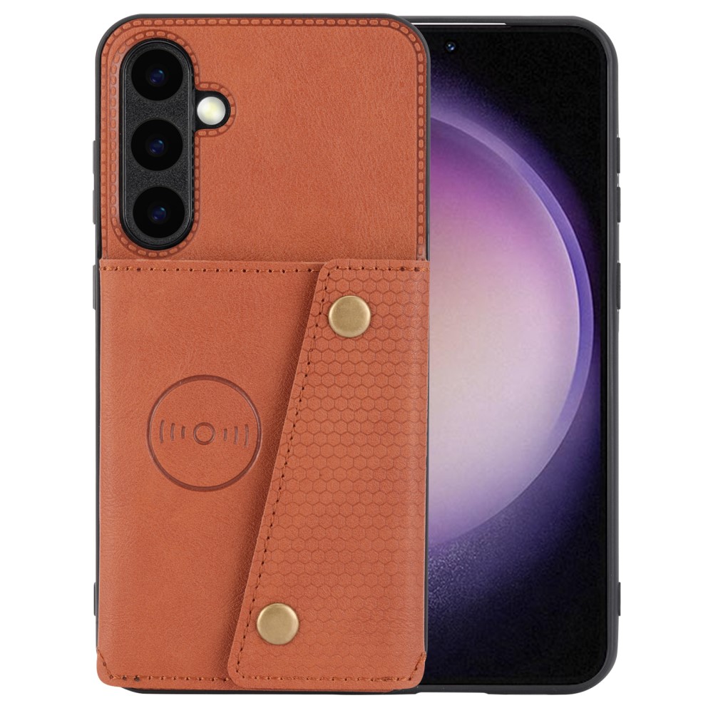  Samsung Galaxy S25 Plus Skal Med Kortfack Och Magnet