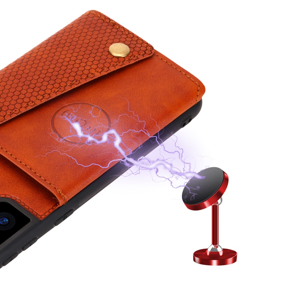  Samsung Galaxy S25 Plus Skal Med Kortfack Och Magnet