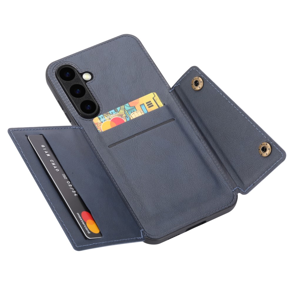  Samsung Galaxy S25 Plus Skal Med Kortfack Och Magnet