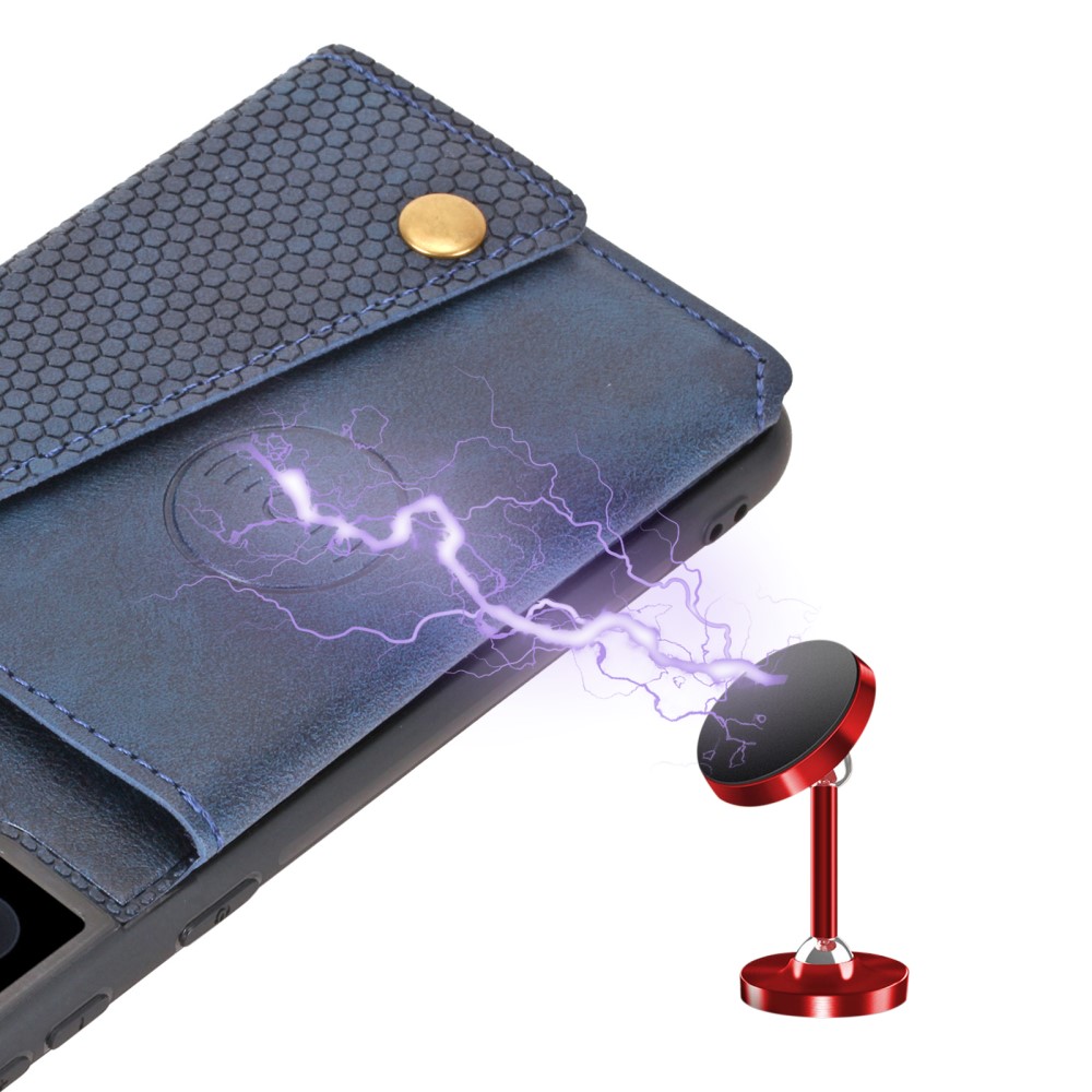  Samsung Galaxy S25 Plus Skal Med Kortfack Och Magnet
