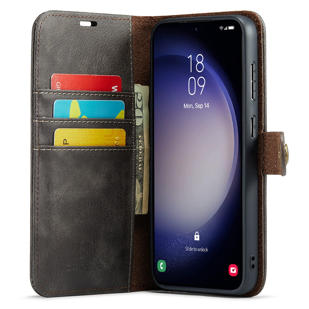 DG.MING DG.MING Galaxy S25 Plus 2in1 Magnet Fodral / Skal Grå