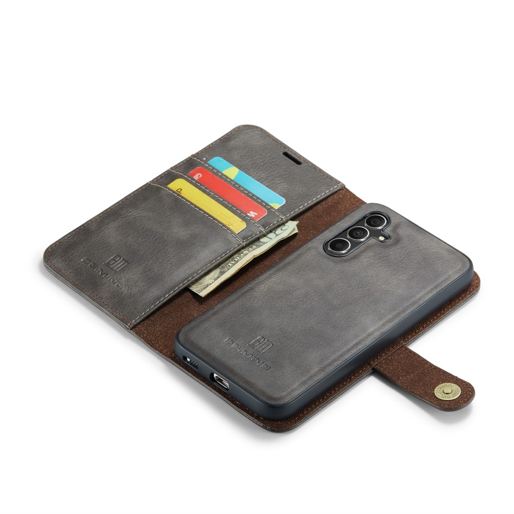 DG.MING DG.MING Galaxy S25 Plus 2in1 Magnet Fodral / Skal Grå