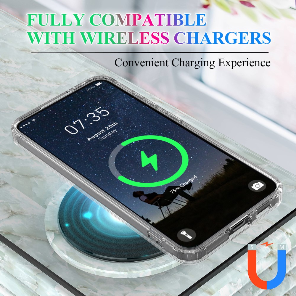  Samsung Galaxy S25 Plus Skal MagSafe TPU / Akryl Transparent