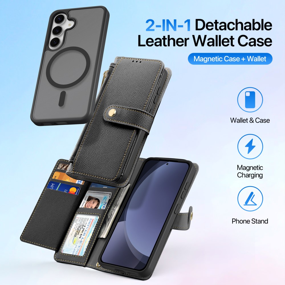 DUX DUCIS DUX DUCIS Galaxy S25 Plus 2in1 Magnet Fodral Lawa Series Svart