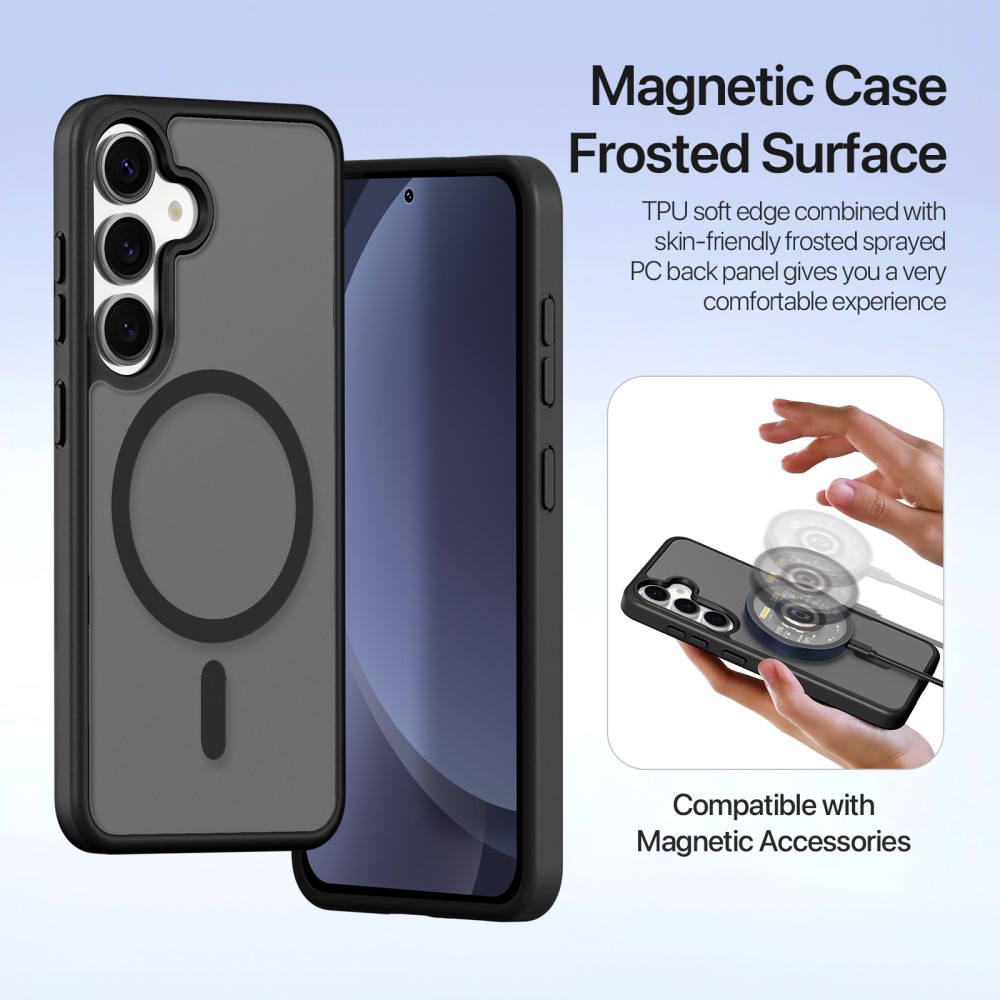 DUX DUCIS DUX DUCIS Galaxy S25 Plus 2in1 Magnet Fodral Lawa Series Svart