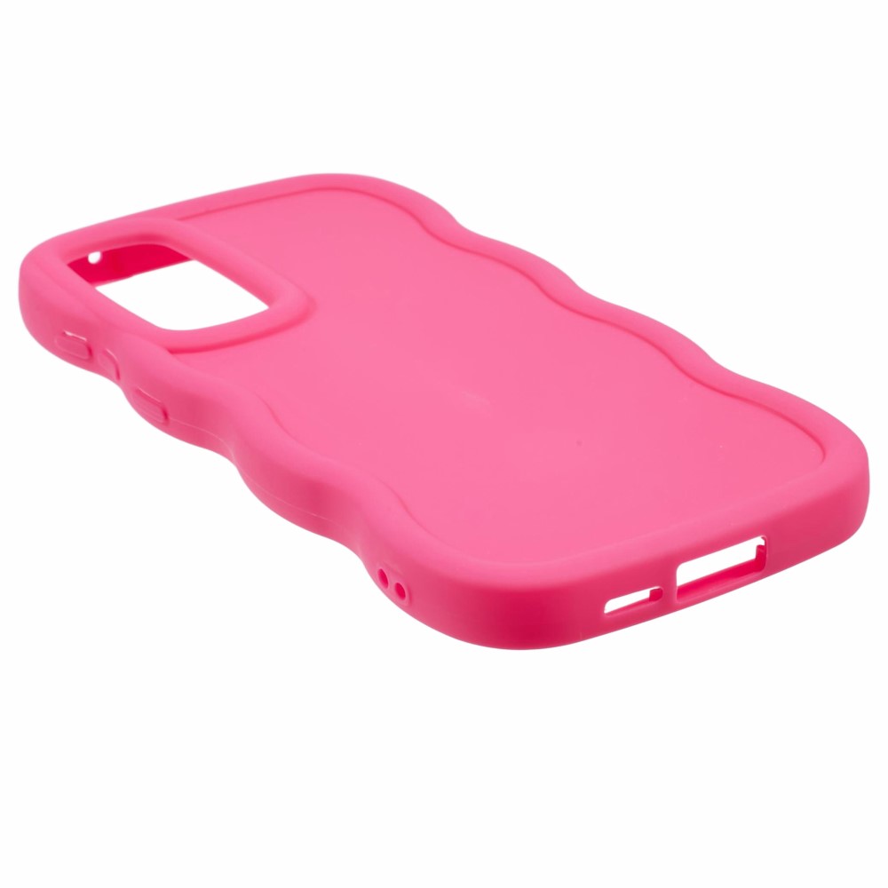  Samsung Galaxy S25 Plus Mobilskal Wavy Rosa