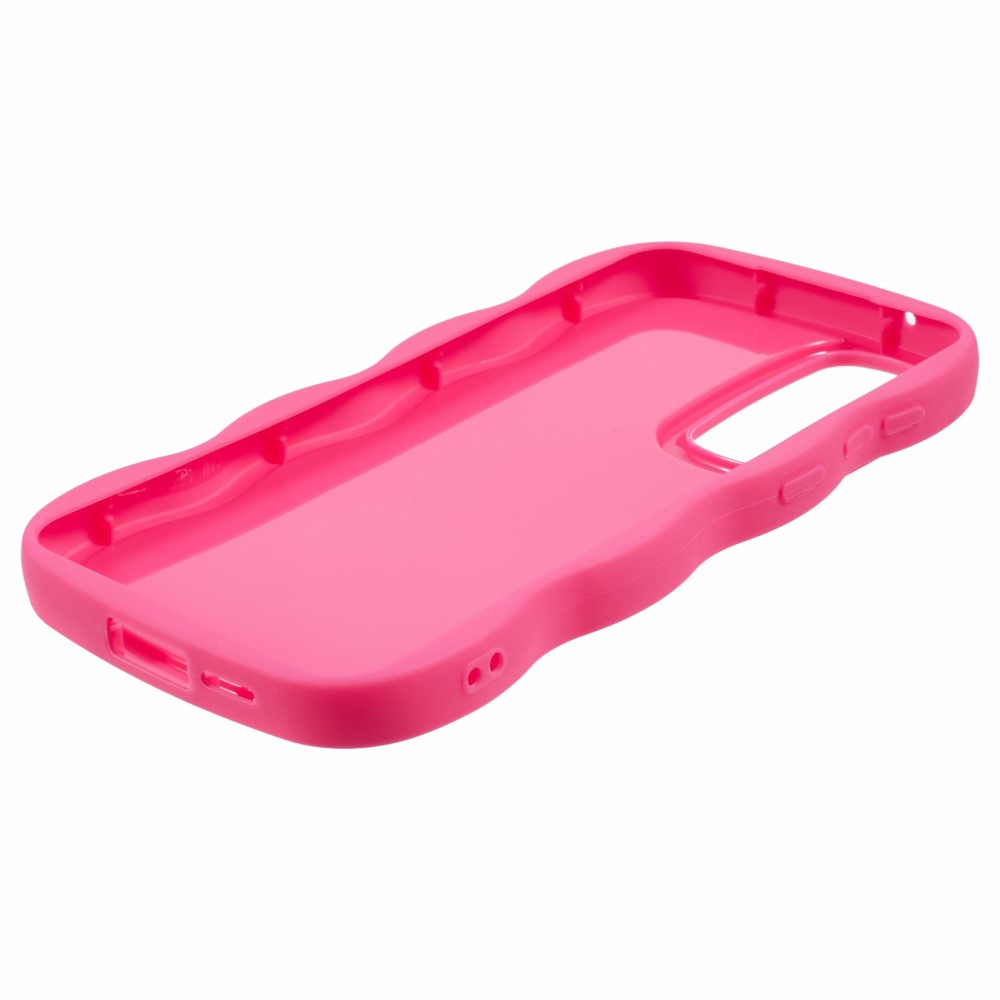  Samsung Galaxy S25 Plus Mobilskal Wavy Rosa