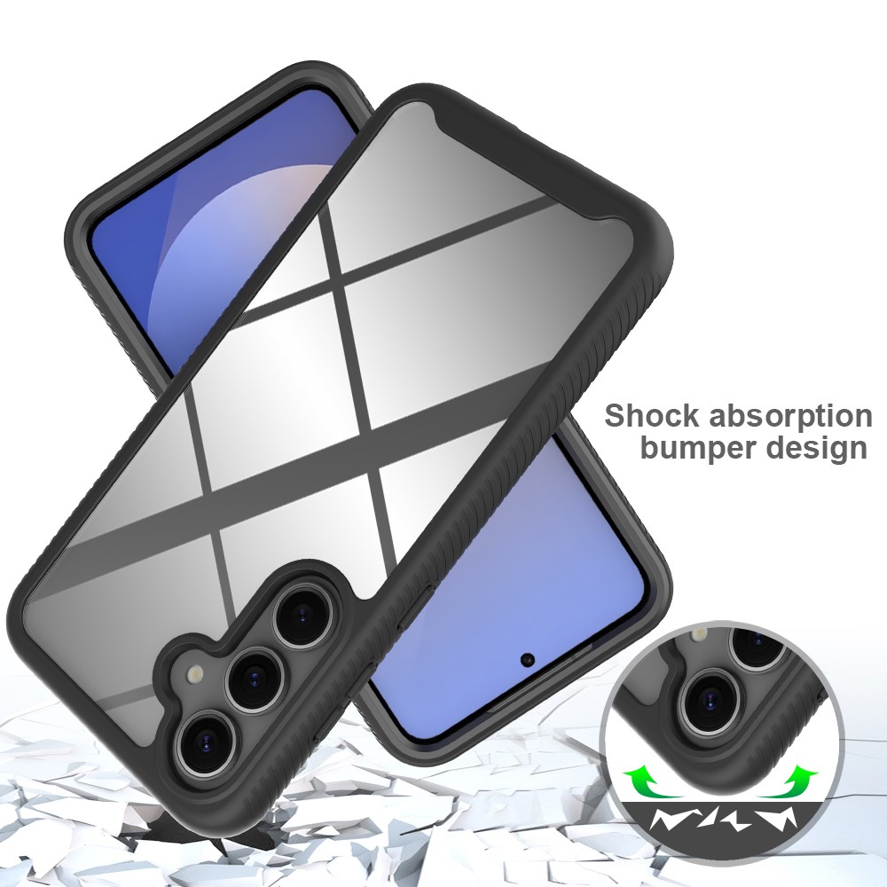 Samsung Galaxy S25 Plus Skal Hybrid Shockproof Svart