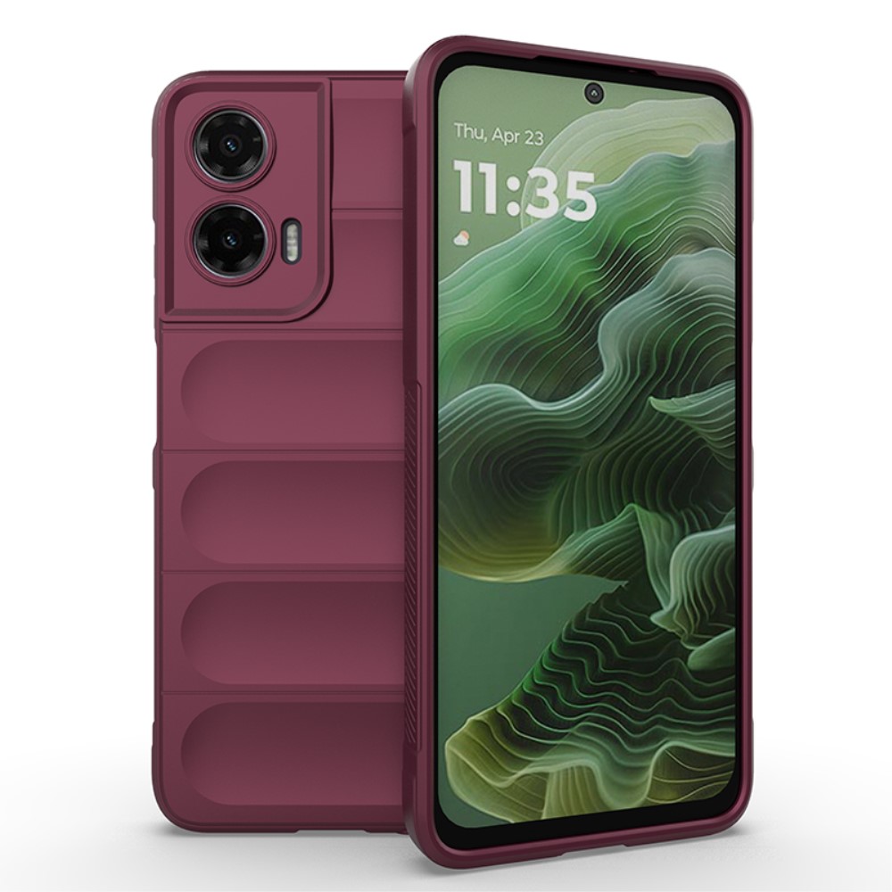  Motorola Moto G35 5G Skal Magic Shield Vinröd