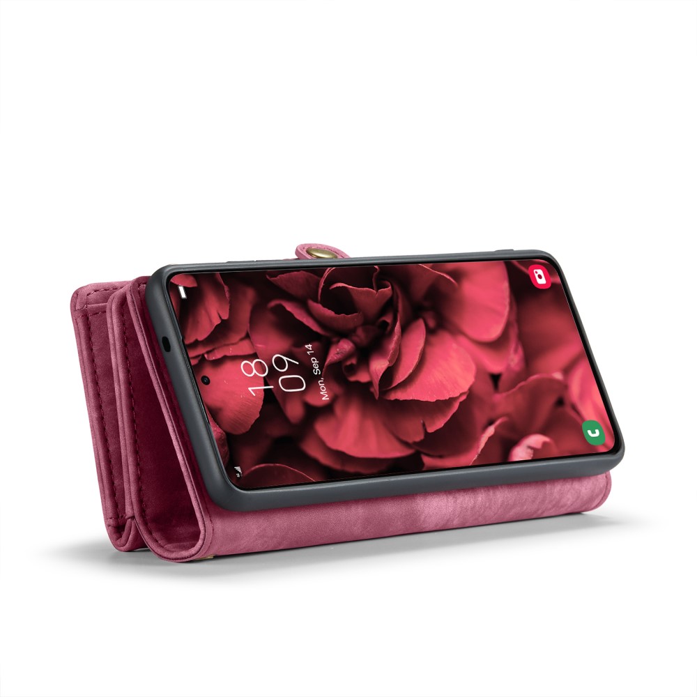 CASEME CASEME Galaxy S25 Plus 2in1 Fodral/Skal Multifunktionell Röd