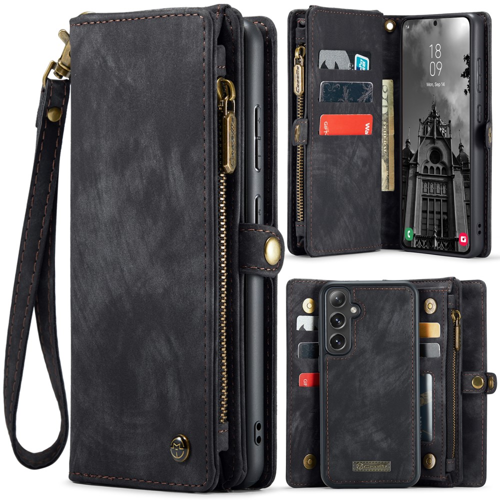CASEME CASEME Galaxy S25 Plus 2in1 Fodral/Skal Multifunktionell Svart