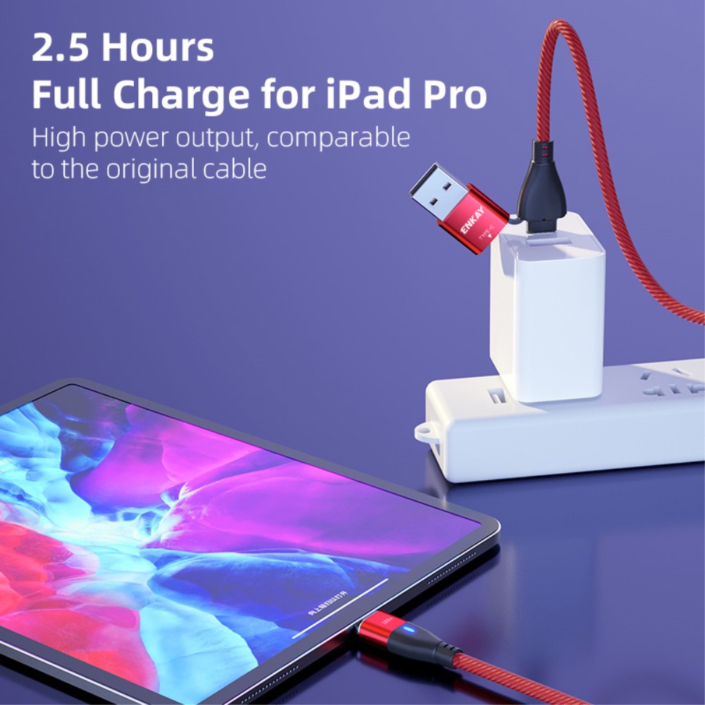 ENKAY ENKAY 2 m 6in1 PD 100W USB-C/USB-A - USB-C/Lightning/MicroUSB