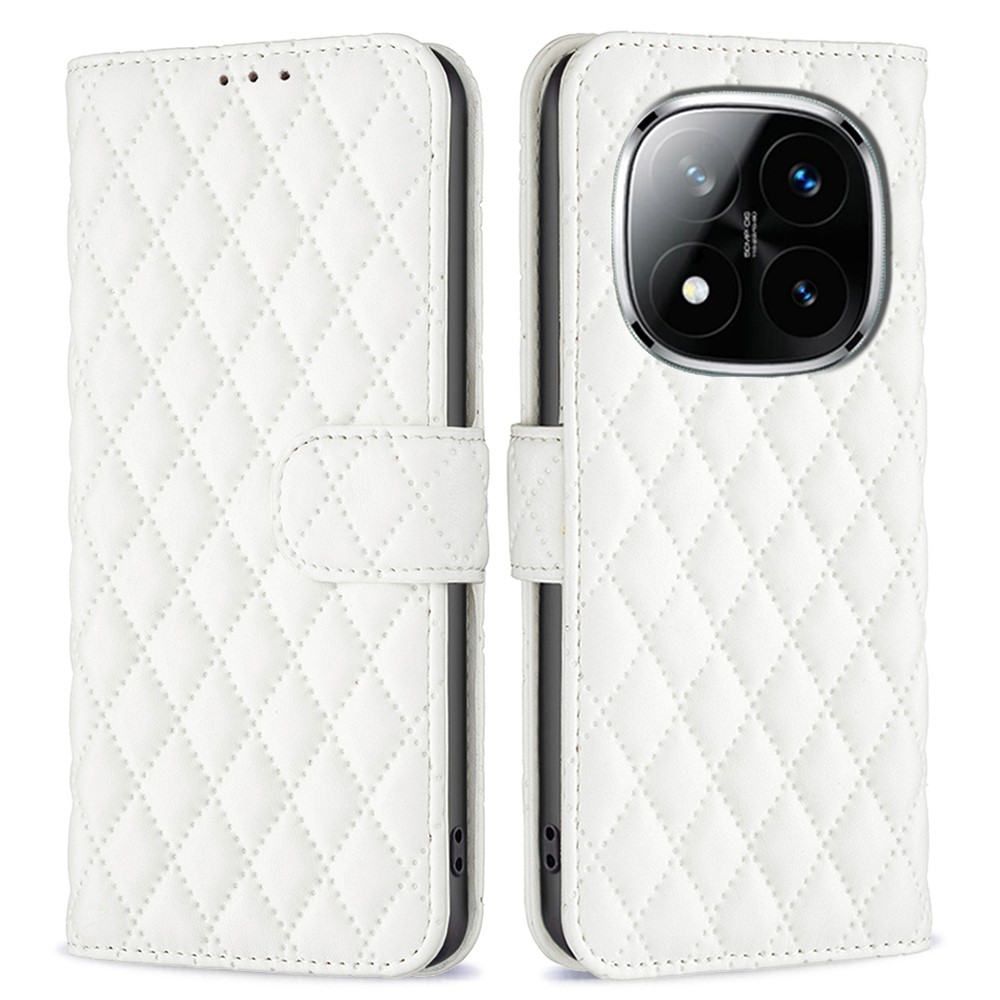  Xiaomi Redmi Note 14 Pro/Pro Plus 5G Fodral Diamond Läder