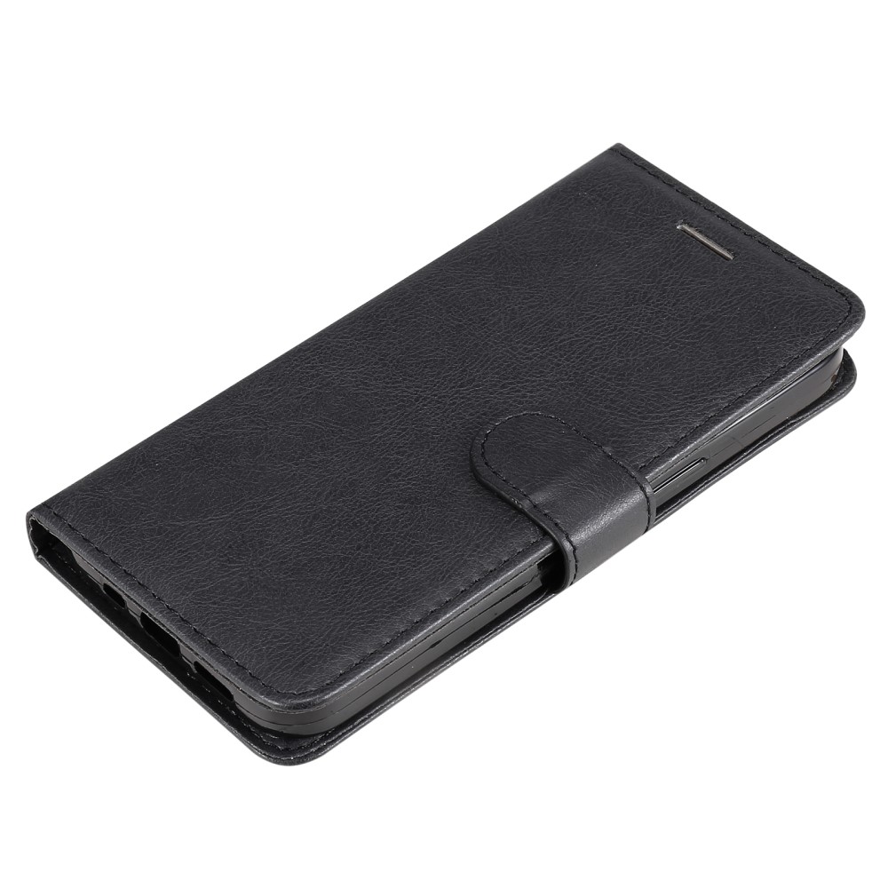  Xiaomi Redmi Note 14 Pro/Pro Plus 5G Fodral Solid Läder Svart