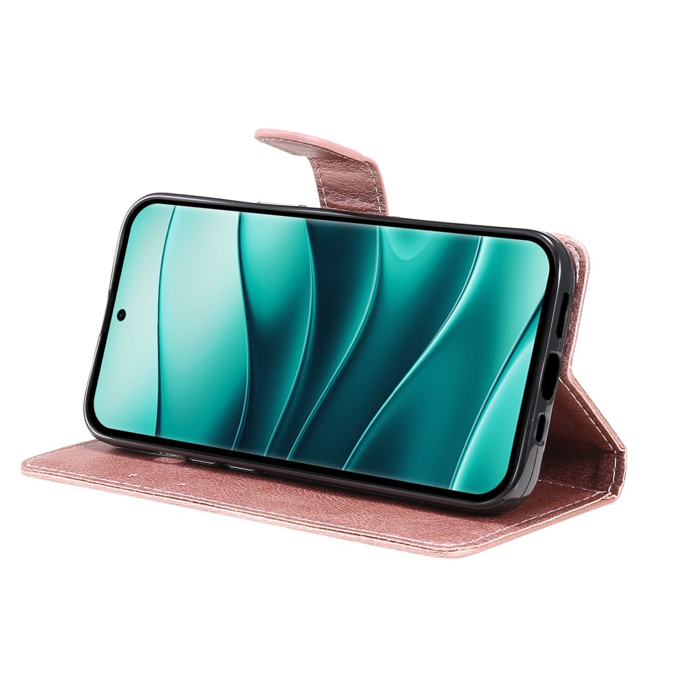  Xiaomi Redmi Note 14 Pro/Pro Plus 5G Fodral Solid Läder