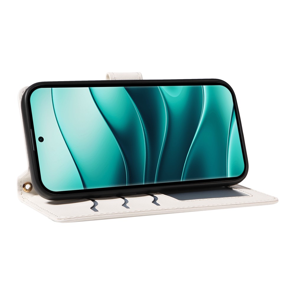  Xiaomi Redmi Note 14 Pro/Pro Plus 5G Fodral Rhombus Läder