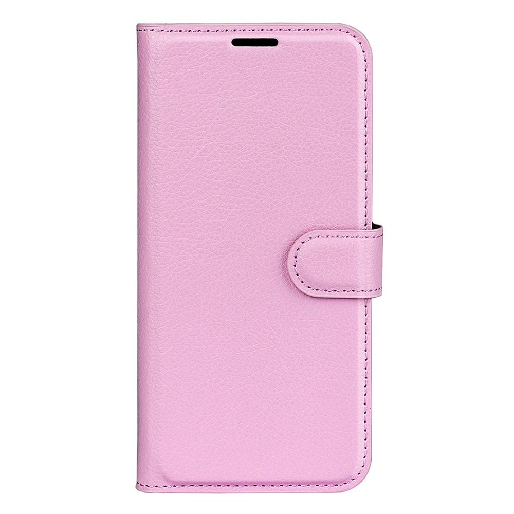  Xiaomi Redmi Note 14 5G Fodral Litchi Läder Ljus Rosa