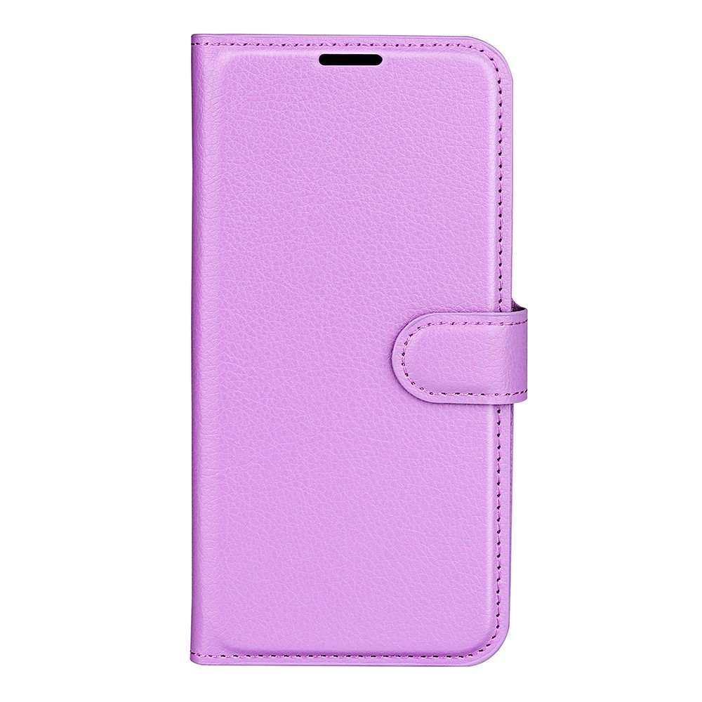  Xiaomi Redmi Note 14 5G Fodral Litchi Läder Lila