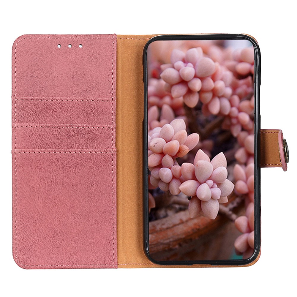 KHAZNEH KHAZNEH Xiaomi Redmi Note 14 4G Fodral Läder Rosa