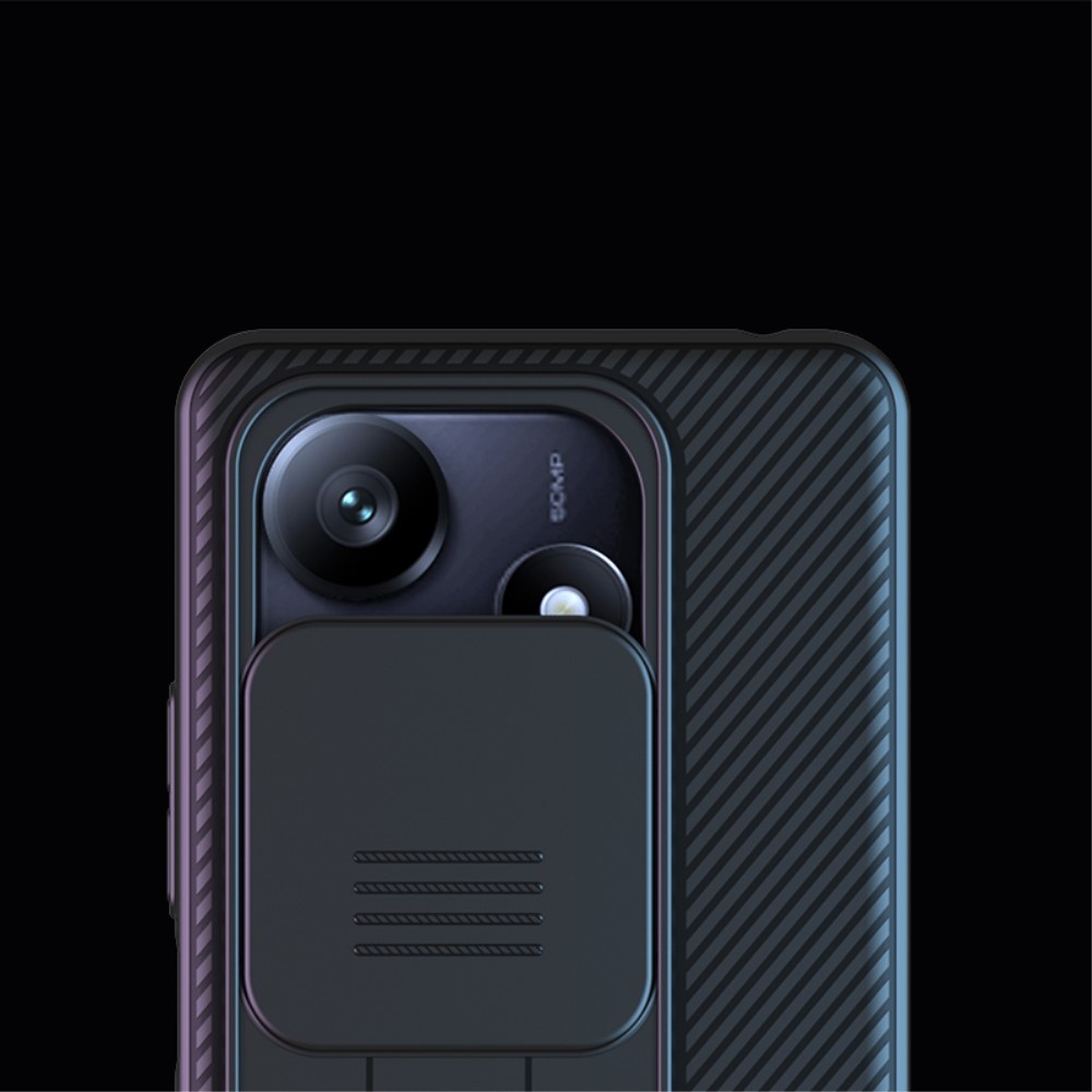 NILLKIN NILLKIN Xiaomi Redmi Note 14 5G/4G Skal CamShield Blå