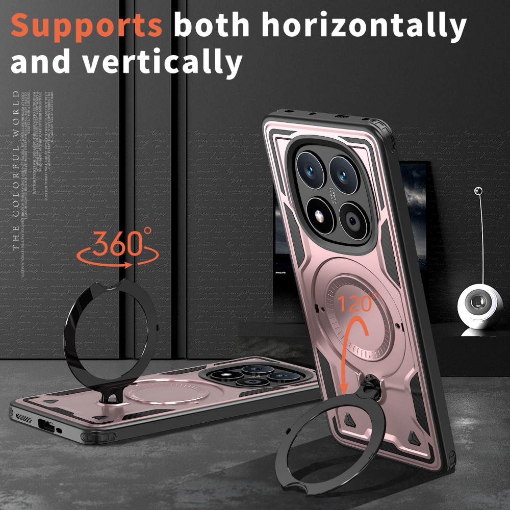  Xiaomi Redmi Note 14 Pro 5G Skal MagSafe Kickstand Hybrid