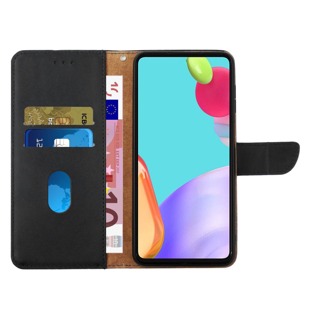  Xiaomi Redmi Note 14 Pro/Pro Plus 5G Fodral Äkta Läder Svart