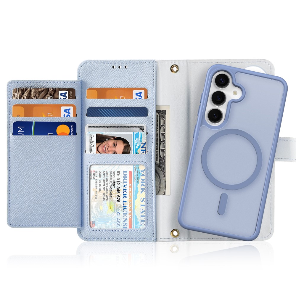 DUX DUCIS DUX DUCIS Galaxy S25 2in1 Magnet Fodral Lawa Series Ljus Blå